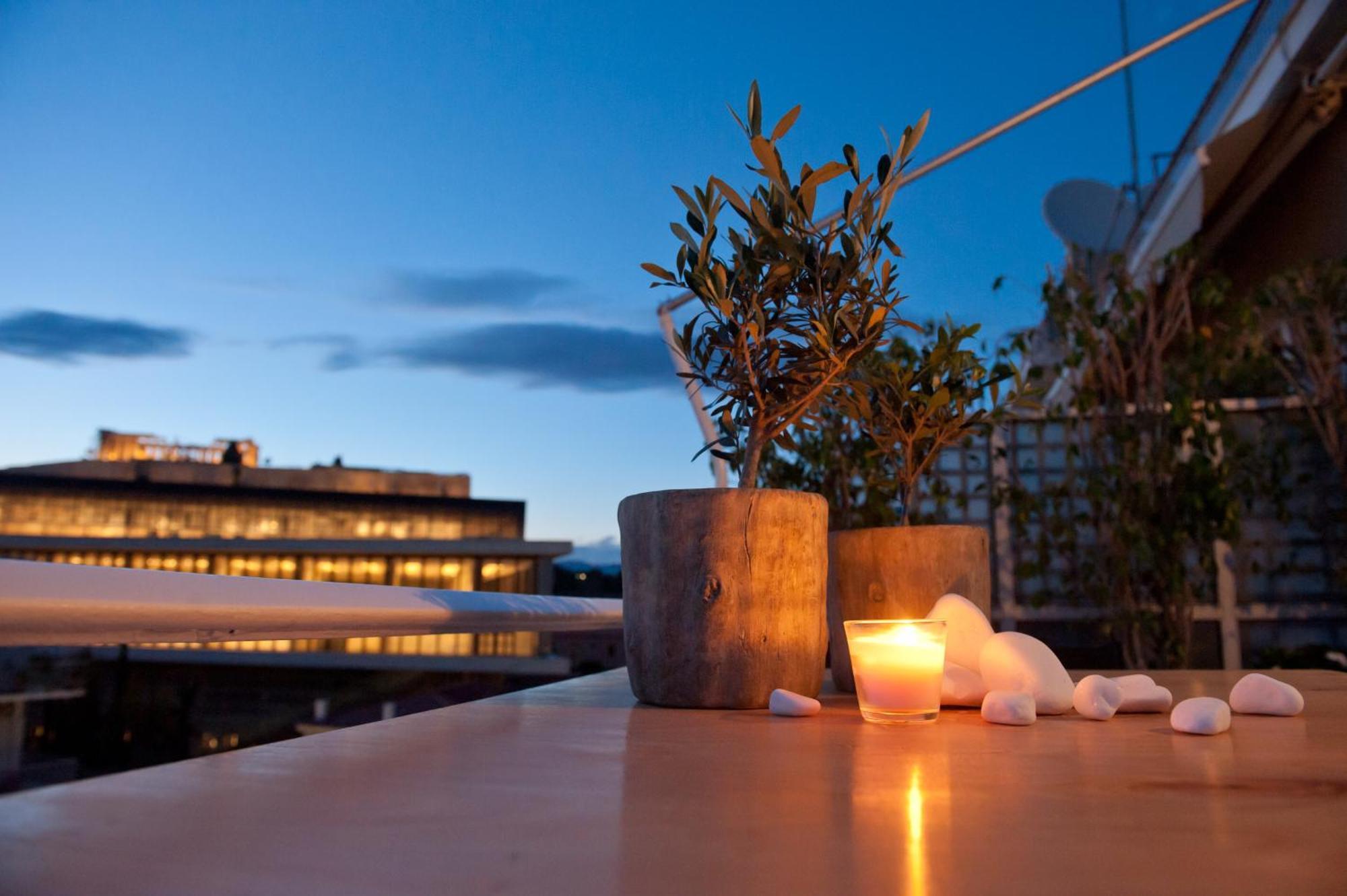 Acropolis View Deluxe Penthouse & Luxury Apartments アテネ エクステリア 写真