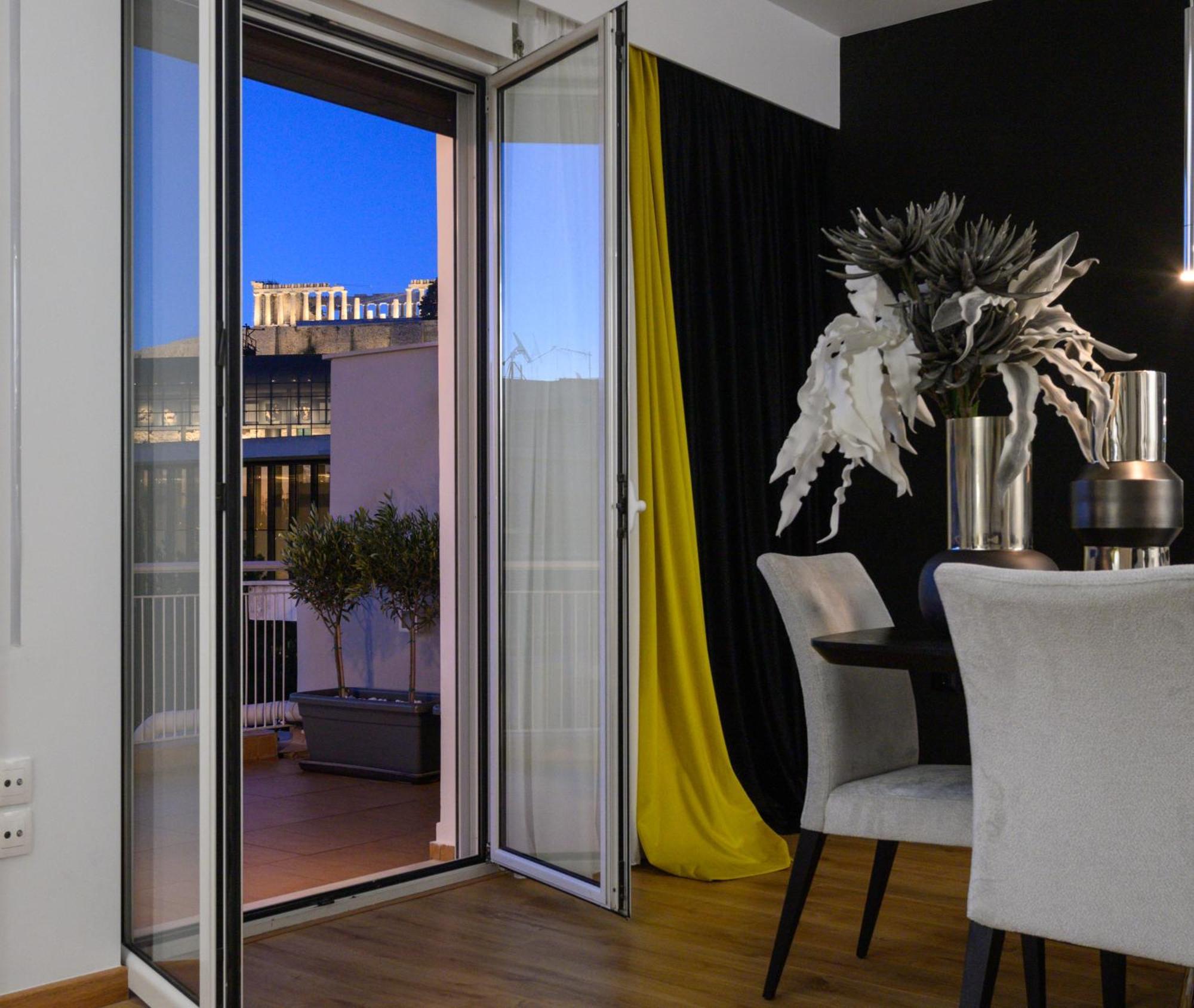 Acropolis View Deluxe Penthouse & Luxury Apartments アテネ エクステリア 写真