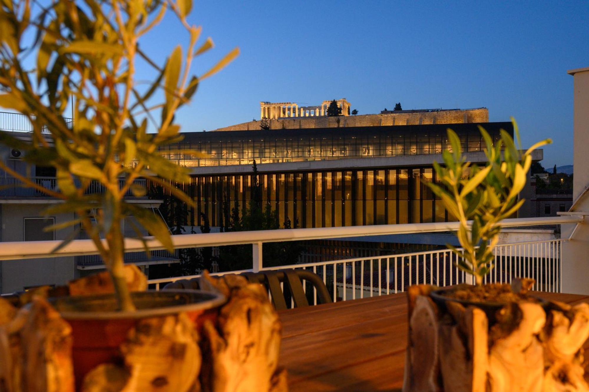 Acropolis View Deluxe Penthouse & Luxury Apartments アテネ エクステリア 写真
